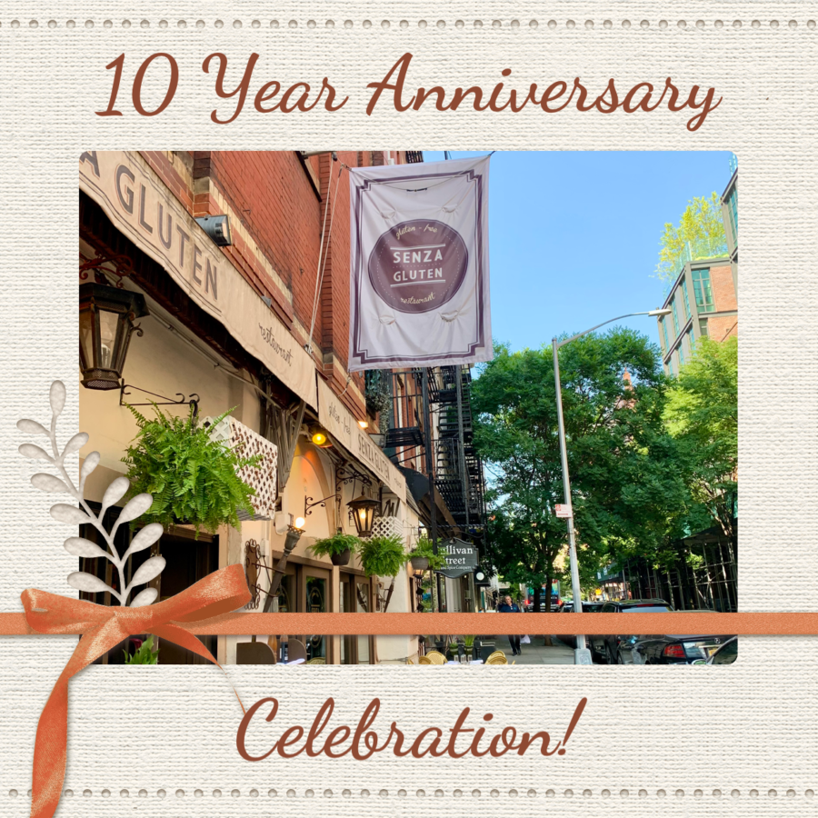 Senza Gluten’s 10 Year Anniversary!